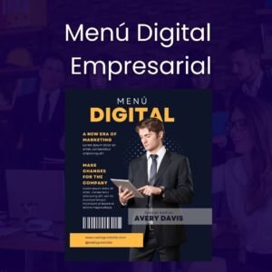 Menú Digital Empresarial