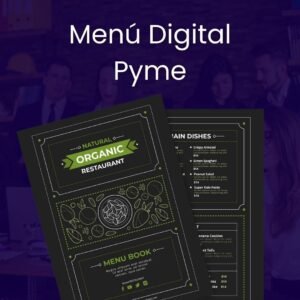 Menú Digital Pyme